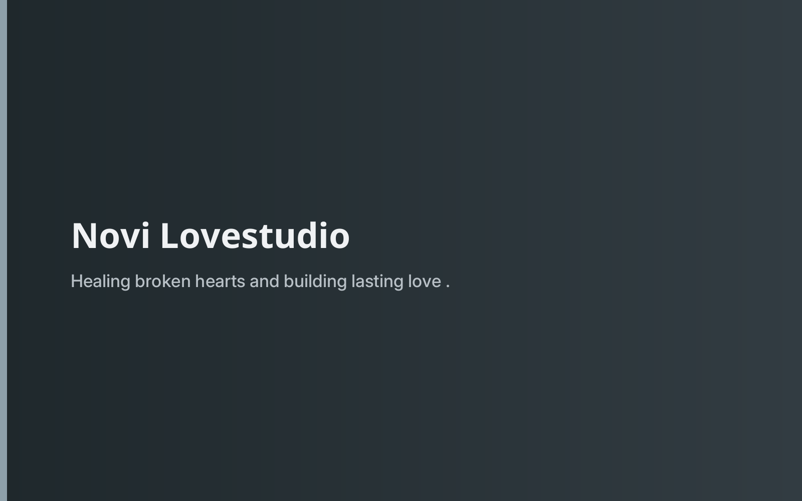 Novi Lovestudio 