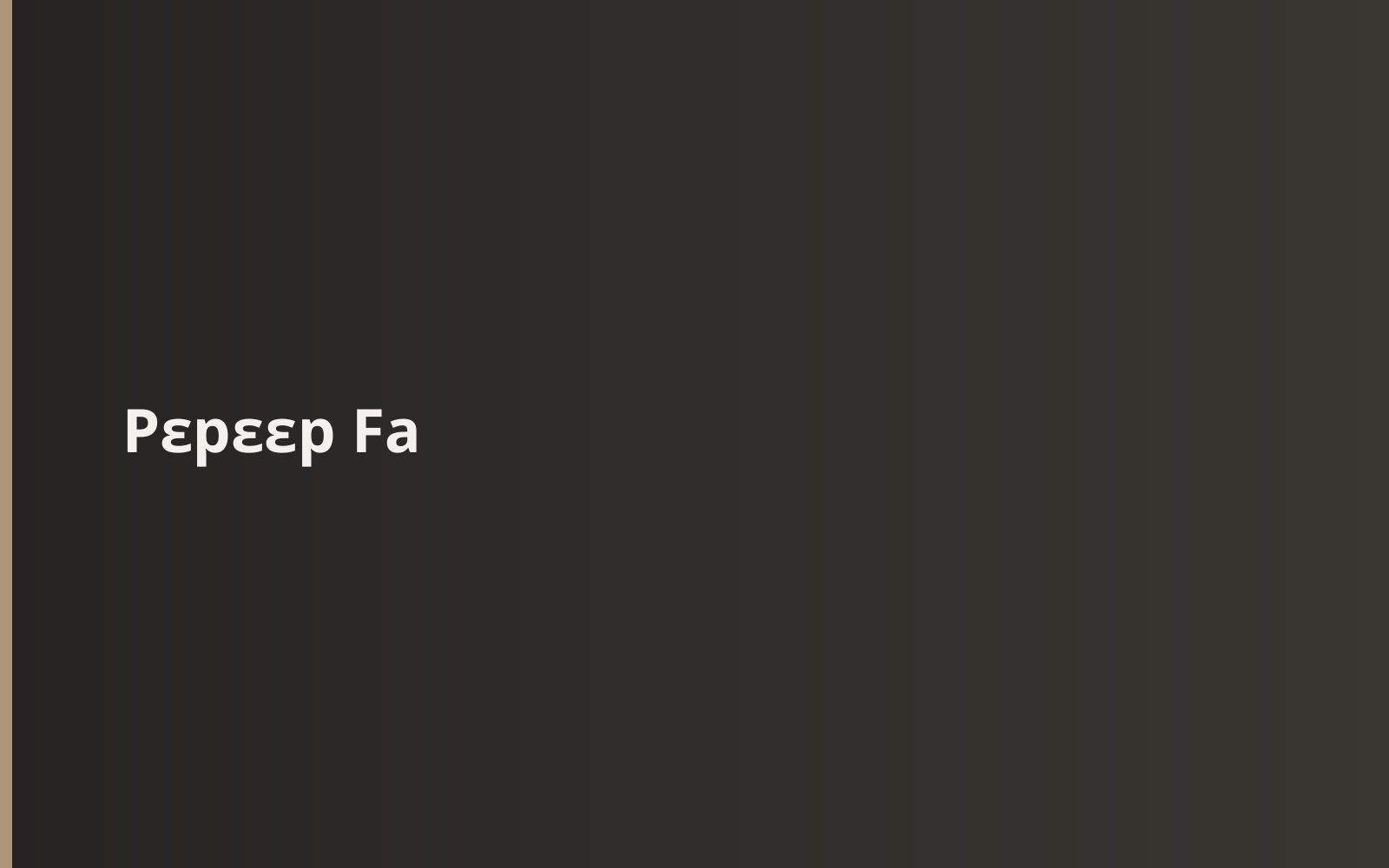 Pɛpɛɛp Fa