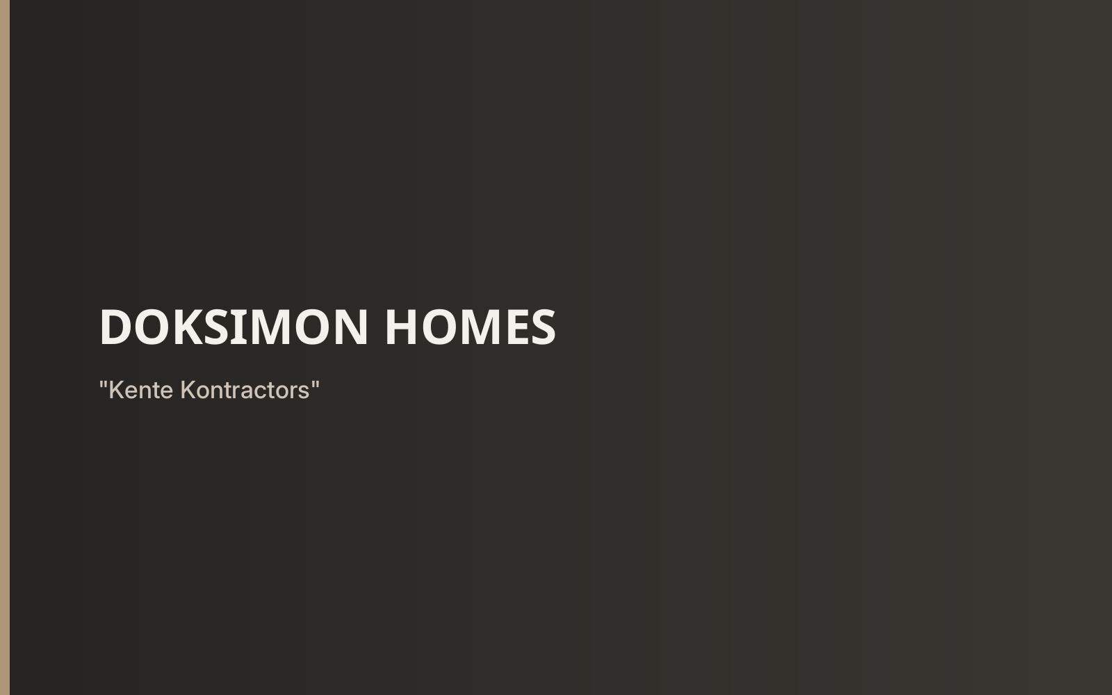 DOKSIMON HOMES