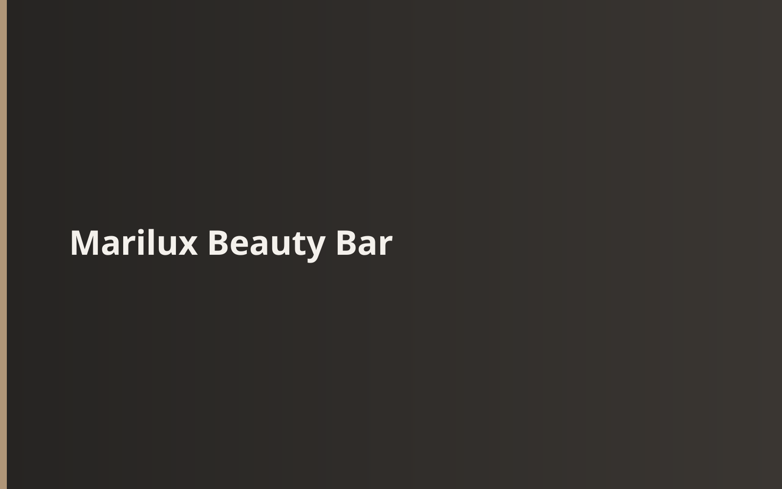 Marilux Beauty Bar