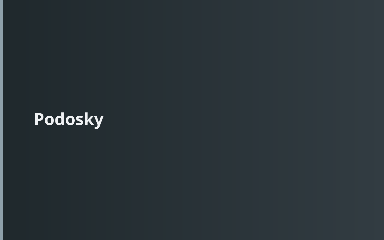 Podosky