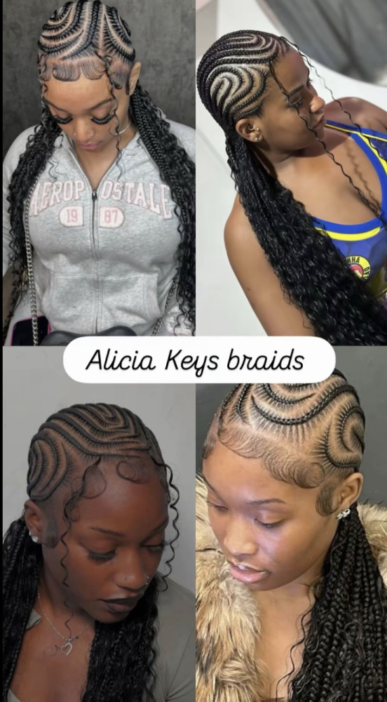 Alicia keys braids