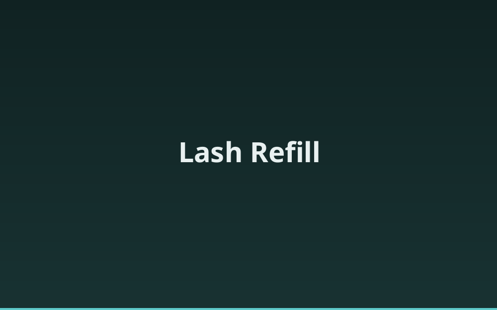 Lash Refill 