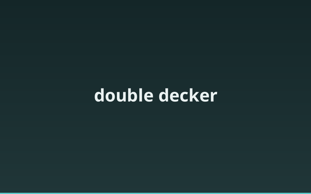 double decker