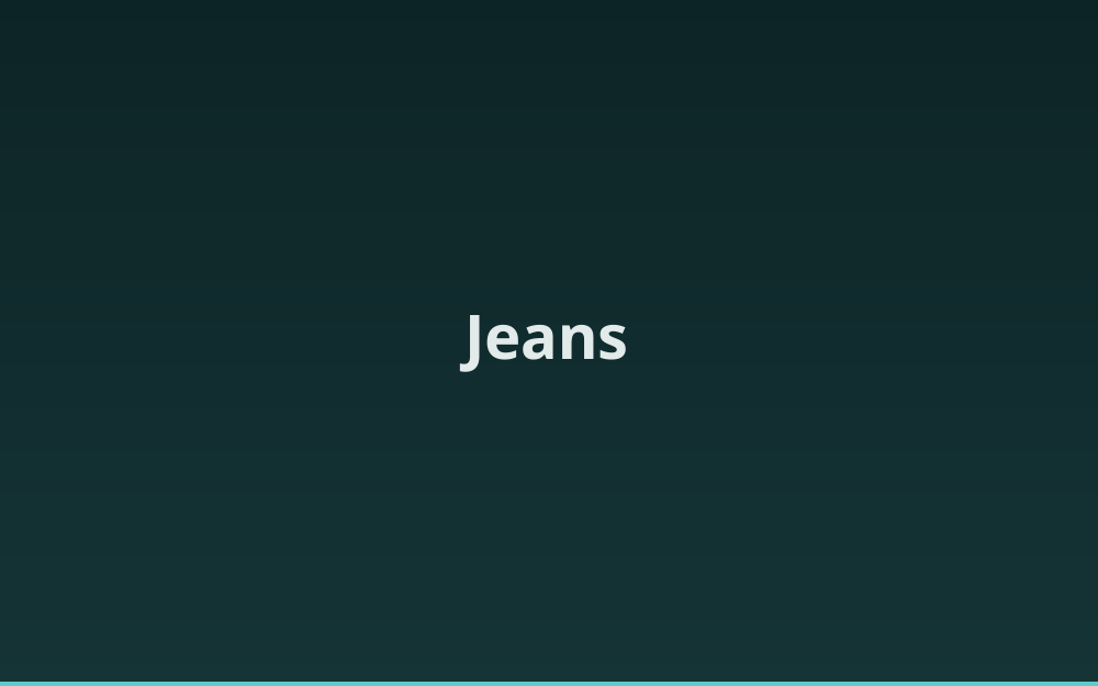 Jeans 